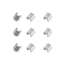 Dental Ortho Crimpable Hook Stops Type Stainless Steel 10 Pcs Orthodontic