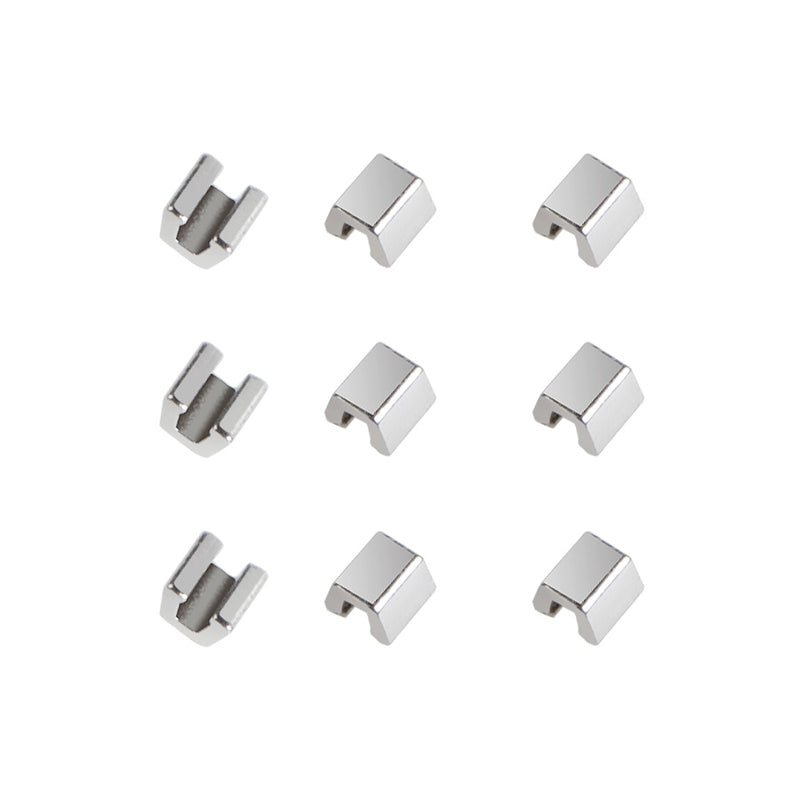 Dental Ortho Crimpable Hook Stops Type Stainless Steel 10 Pcs Orthodontic