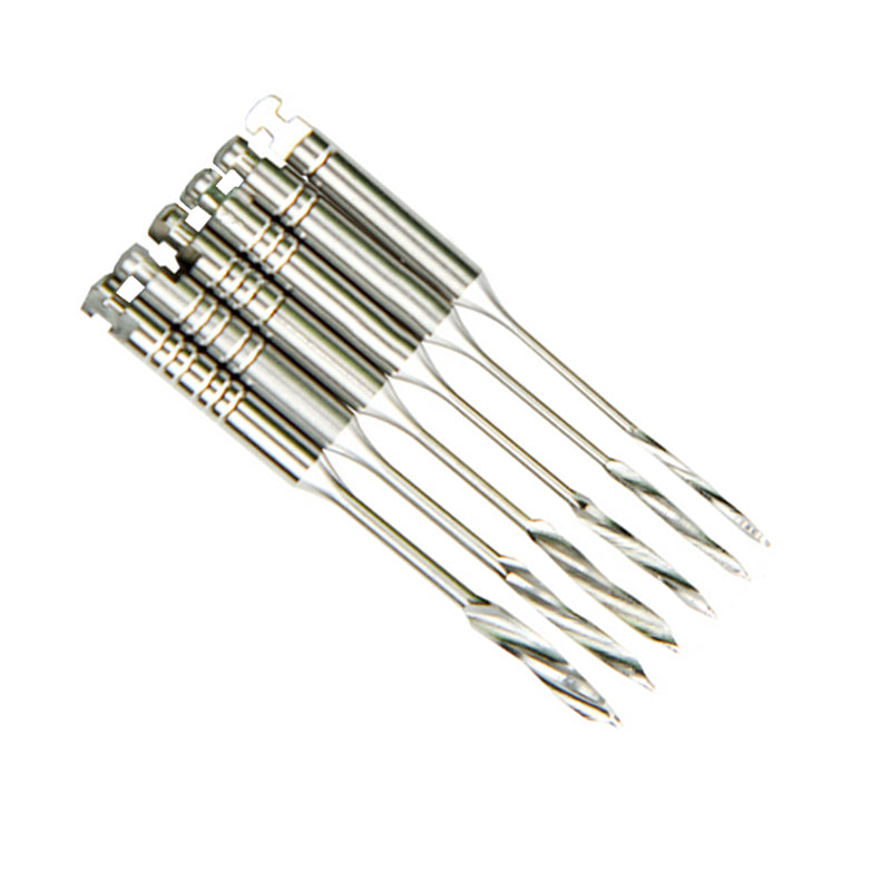 Dental drilling machine with reaming drill file root canal expander