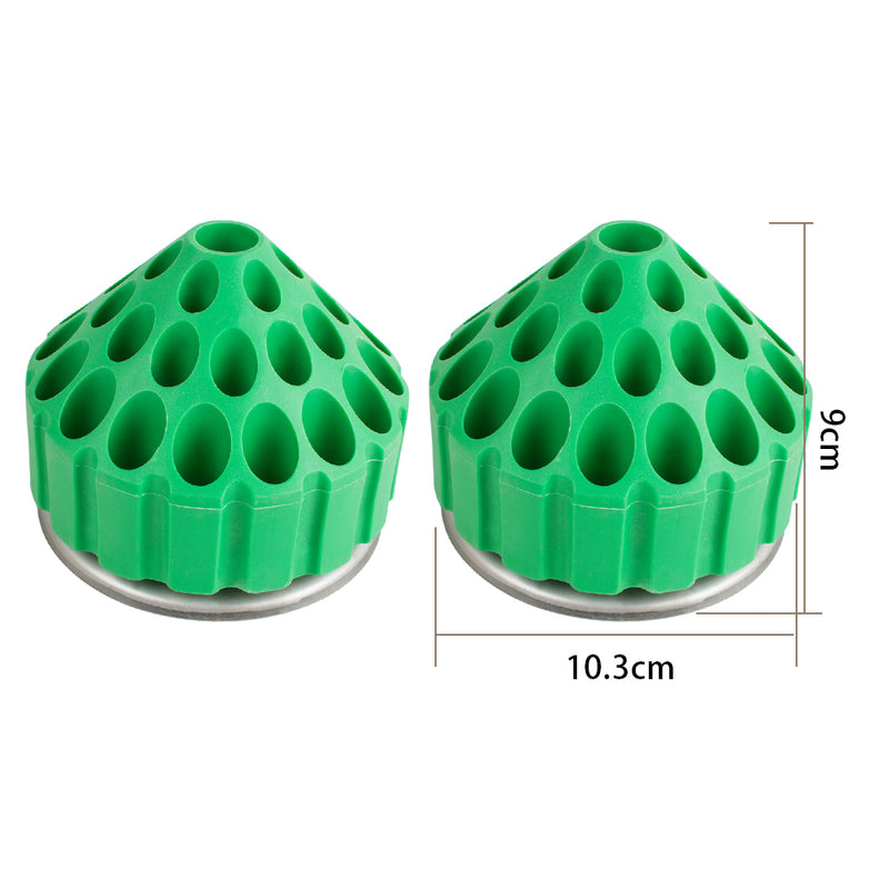 35 Holes 360 ° rotation burs holder For Dental Silicone Polishing Burs