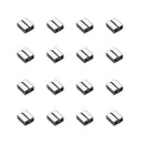100Pcs Dental Orthodontic Crimpable Hooks Double Tube Stops