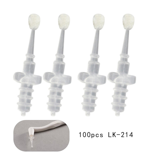100pcs Dental Mini Micro Applicator Micro Brush Tips
