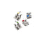10 Packs Dental Orthodontic Metal Brackets MIM Braces Standard MBT 022