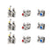 10 Packs Dental Orthodontic Metal Brackets MIM Braces Standard MBT 022
