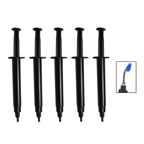 10pcs1.5ml Dental Gum Dam Gingival Barrier Protection Gel Syringe Tip Teeth Whitening