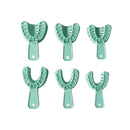 6Pcs Dental Impression Tray Disposable Plastic Implant Tooth Tray