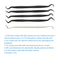 6Pcs Dental Carbon Fibre Implant Scaler Kits