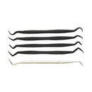 6Pcs Dental Carbon Fibre Implant Scaler Kits