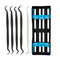 6Pcs Dental Carbon Fibre Implant Scaler Kits