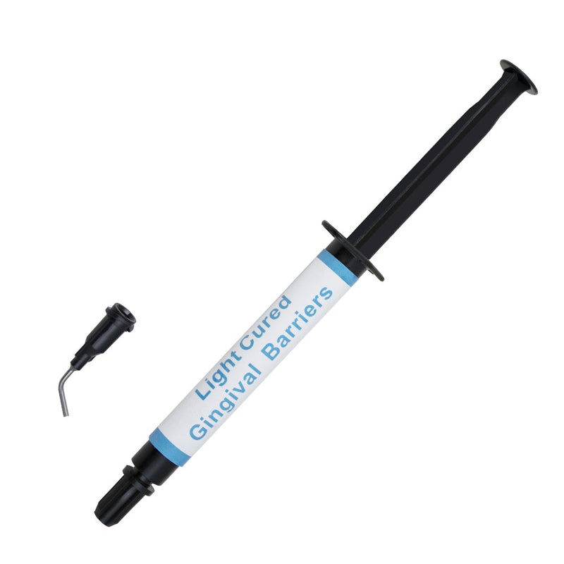 10pcs 3ml Dental Gum Dam Gingival Protection Gel Syringe Tip Teeth Whitening