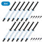 10pcs 3ml Dental Gum Dam Gingival Protection Gel + 10 pcs C-SHAPE Teeth Whitening Intraoral Cheek Lip Retractor Mouth Opener