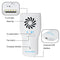 Dental LED Automatic Defogging Mirror Oral Photography Reflector Kit