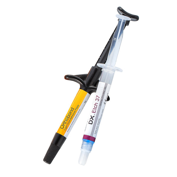 Dental metal and ceramic brackets Light Cure Orthodontic Adhesive Kit