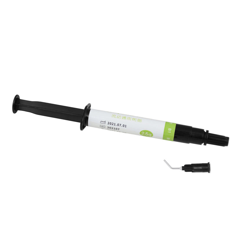 Dental Flowable Light Cure Composite Resin Medium Flow B1 2.5g/syg