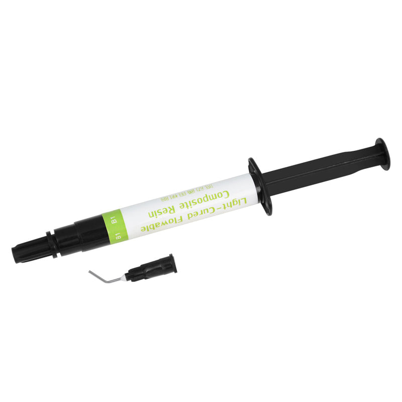 Dental Flowable Light Cure Composite Resin Medium Flow B1 2.5g/syg