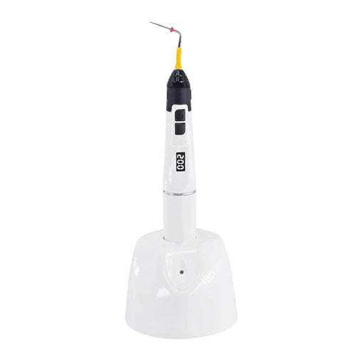 Professional Dentist Dental Obturation System: Endodontic OLED LCD Screen, Warm Gutta-percha Gun & 4 Heating Tips