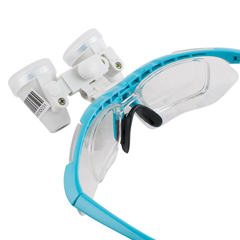 Dental Surgical Medical Binocular Loupes 3.5X 420mm Optical Glass Loupe