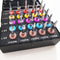 Dental Implant Conical Drills Kit 25 Pcs Black Coated