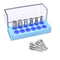 12pcs/Box Dental Implant Bone Trephine Bur for Low-speed handpiece Handle Dia 2.35mm Surgical Instrument Holder