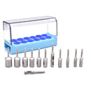 12pcs/Box Dental Implant Bone Trephine Bur for Low-speed handpiece Handle Dia 2.35mm Surgical Instrument Holder