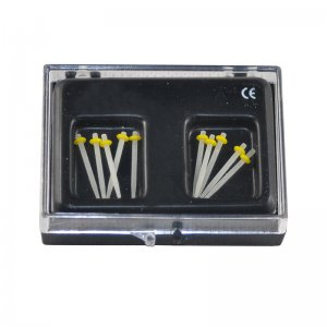 1.0MM 10Pcs Dental Fiber Post Glass Set Refill Drill Thread Files
