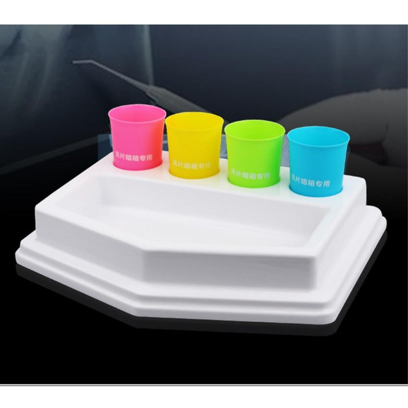 Dental X-Ray Film Processor Developer Chamber Portable Manual Washing Darkroom Box