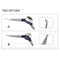 4 Hole 360ºrotation Air Flow Dental Polishing