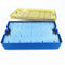 Double Layer Silicone Sterilization Tray Case with Silicone Mat Disinfecting Box Surgery Instrument