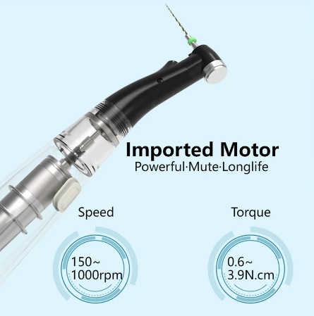 Dental Wireless Endo Motor Smart with LED Lamp 16:1 Standard Contra Angle with Apex Locator