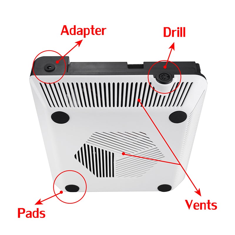 3in1 Drill Machine & Vacuum Cleaner Polisher with LED Light