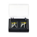 1.0MM 10Pcs Dental Fiber Post Glass Set Refill Drill Thread Files