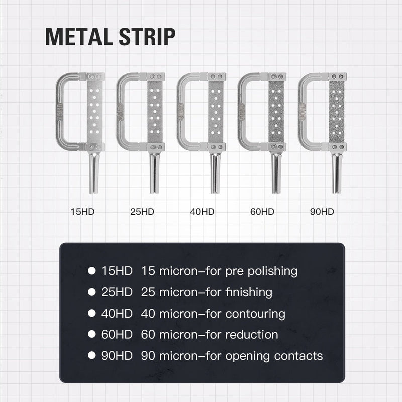 1:1 Dental Handpiece Kit with 10pcs Strips