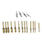 17 Pcs/set Dental Osseodensification Bur Drills Dental Implant Green Kit Surgical