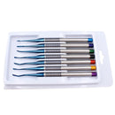 Ultimate Dentist Tool Kit 7-Piece Titanium Alloy Dental Elevator and Tooth Extraction Set