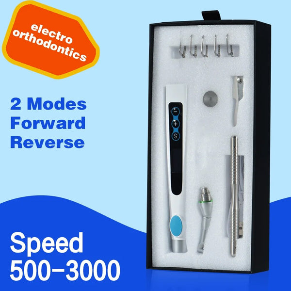 Electric Dental IPR Orthodontic System with Wireless Motor and USB-C Charging Feature for Clinics