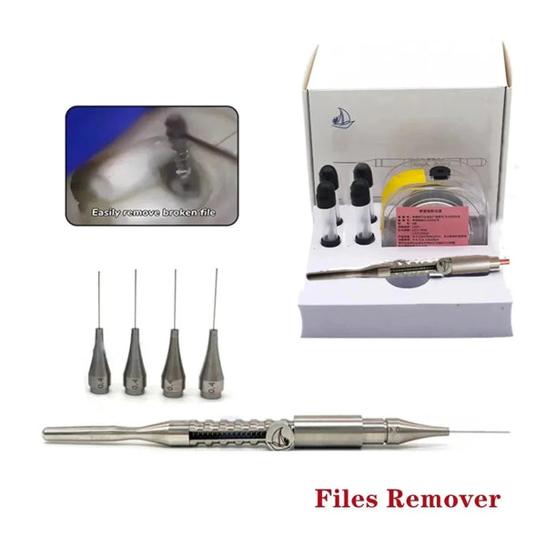 Professional Dental Lab Kit for Endodontics & Endo Restoration: Broken File Remover, Root Canal Needle Holder and More