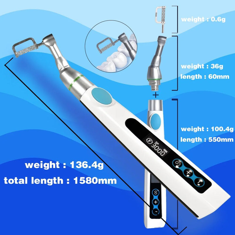 Electric Dental IPR Orthodontic System with Wireless Motor and USB-C Charging Feature for Clinics