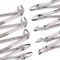 Stainless Steel Dental Extraction Kit 10pcs Forceps and Elevators for Adults