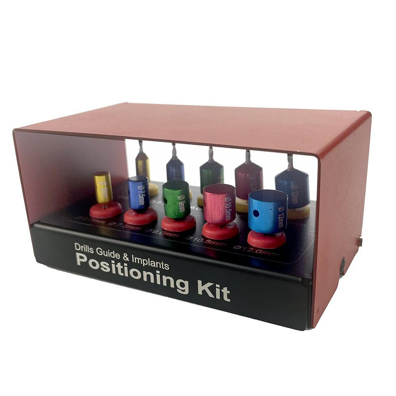 10Pcs Dental Implant Guide Drill Positioning Positioning Kit