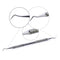 2 pcs Stainless Steel Dental Pick Double End