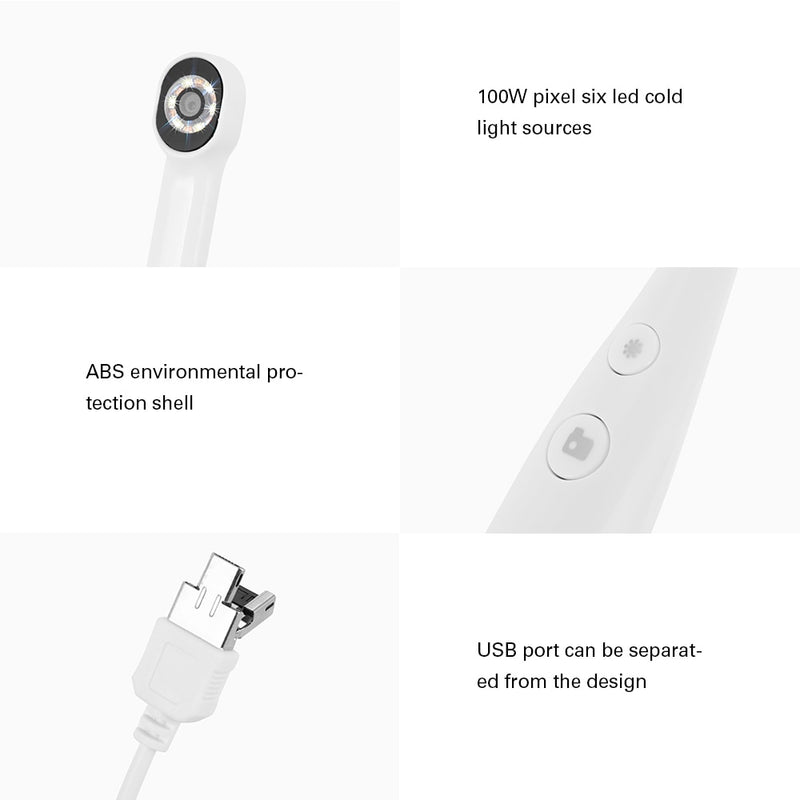 HD USB Oral Dental Intraoral Camera LED Light