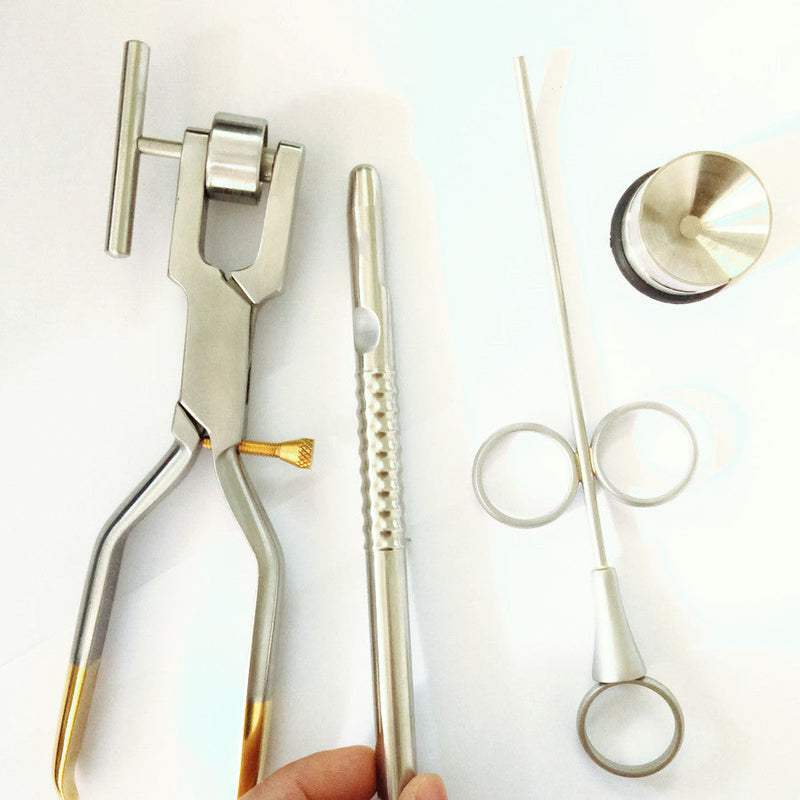1 Sets Stainless Steel Bone Mill Bone Morselizer Dental Implant Instruments