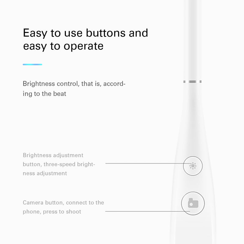HD USB Oral Dental Intraoral Camera LED Light