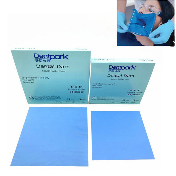 1 Box of High Quality Natural Rubber Dental Dam