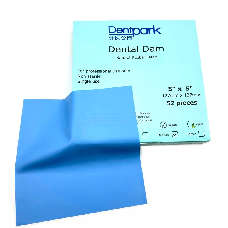 1 Box of High Quality Natural Rubber Dental Dam