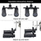 4X/5X/6X Binocular Magnifier with Headlight Helmet Dental Loupes