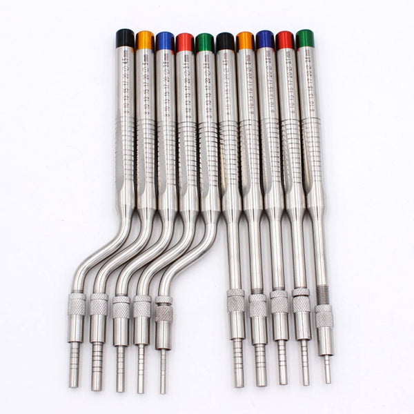 10pcs Dental Maxillary sinus Lifting Device Implant bone Extruder Metal box