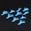 10Pcs/Set Dental Impression Plastic Trays Without Mesh