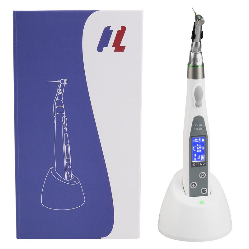 Dental Wireless Endo Motor with LED Lamp 16:1 Standard Contra Angle