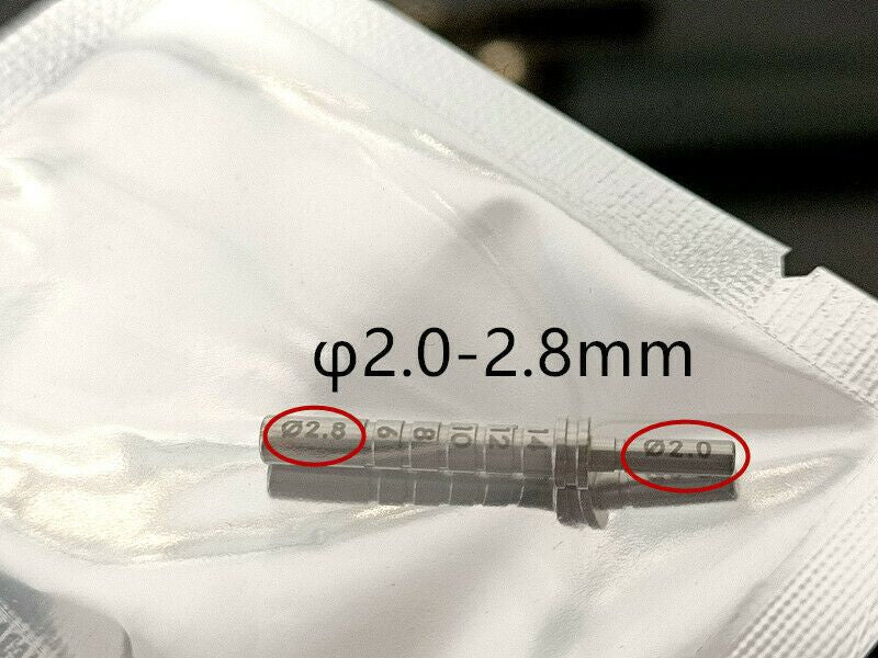 1set/9pc Dental Tool Long Parallel Pin Depth Guide Instrument